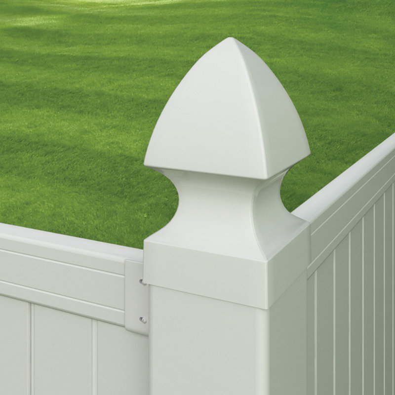 Outdoor Essentials Gothic Fence Vinyl Post Cap & Reviews Wayfair